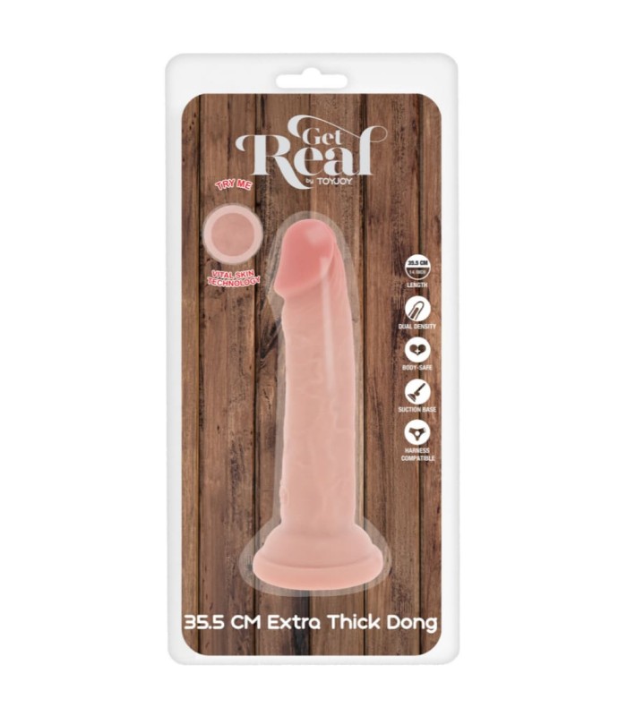 Gode Réaliste XL Double Peau 32x7,5cm