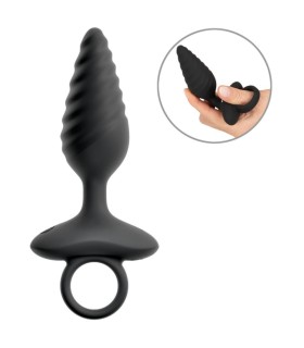 Plug Anal Vibrant Spirale 10x3,4cm Plug Anal Vibrant Spirale 10x3,4cm