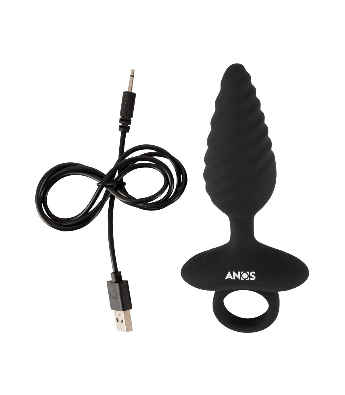 Plug Anal Vibrant Spirale 10x3,4cm