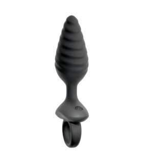 Plug Anal Vibrant Spirale 10x3,4cm Plug Anal Vibrant Spirale 10x3,4cm