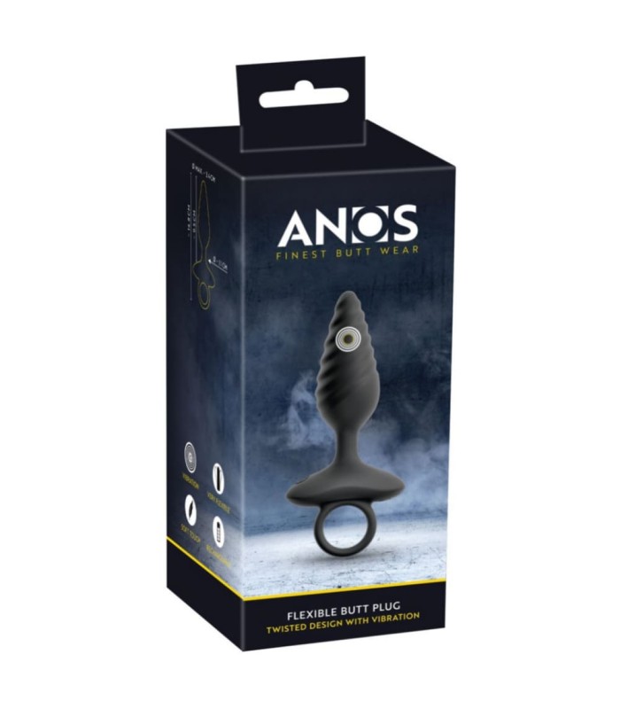 Plug Anal Vibrant Spirale 10x3,4cm