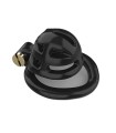 Cage De Chasteté Plastique Courte Hollow Noir Cage De Chasteté Plastique Courte Hollow Noir