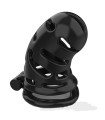 Cage De Chasteté Rigide Longue Hollow Noir Cage De Chasteté Rigide Longue Hollow Noir