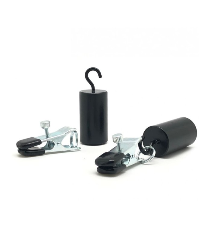 Pinces à Tétons Poids 100 Grammes pour jeux bdsm gay