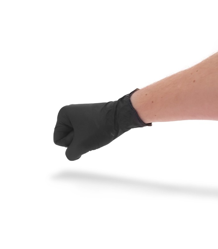 Gants en Latex Noir Select - gant pour fist