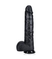 Gode XL Long Realrock Noir Gode XL Long Realrock Noir