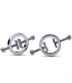 Pince Écrase Tétons avec Pointes Acier Pince Écrase Tétons avec Pointes Acier
