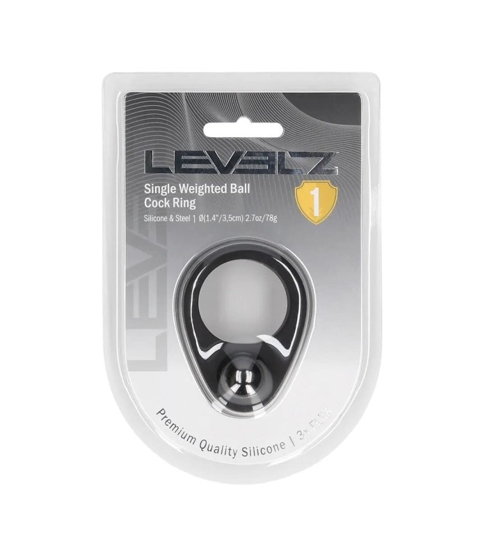 Anneau Pénien Silicone Lesté 78 Grammes