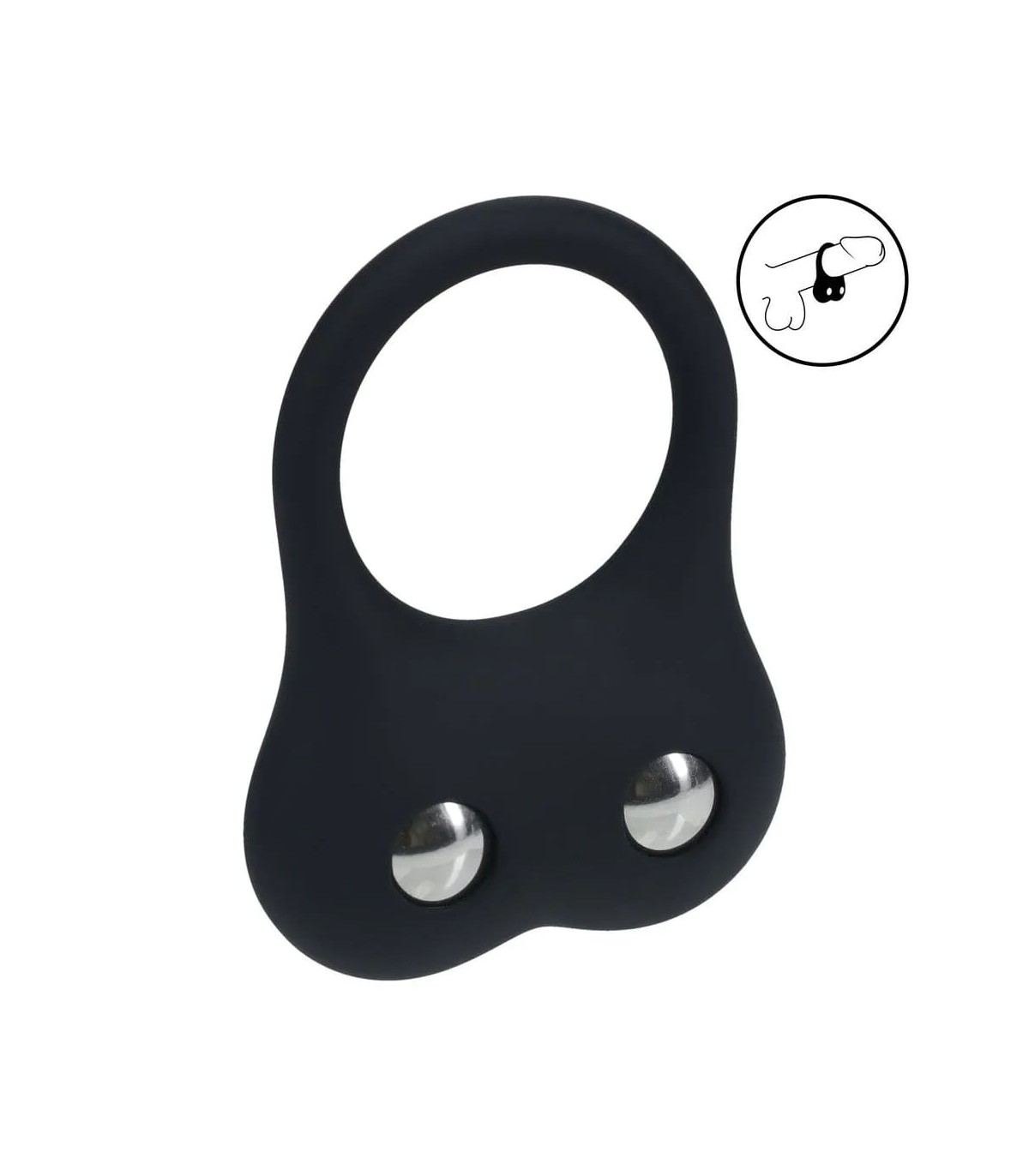 Anneau Pénien gay Silicone Lesté