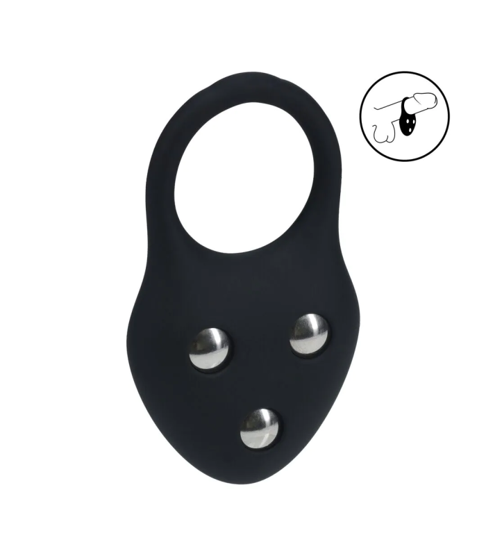 Cockring Pénien Silicone Lourd 190 Grammes