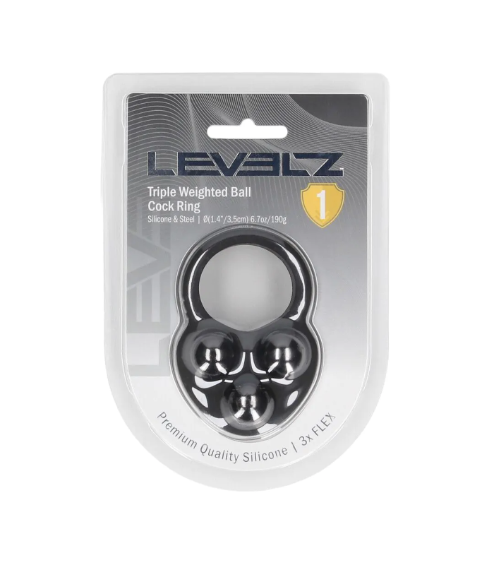 Cockring Pénien Silicone Lourd 190 Grammes