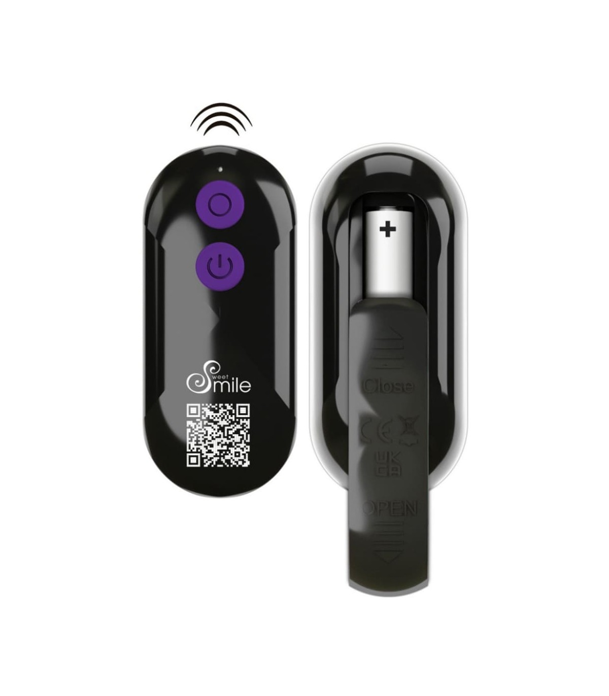 Plug Anal Vibrant Sweet Smile 8x3,2cm