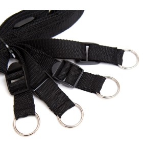 Attaches Violettes de Lit BDSM