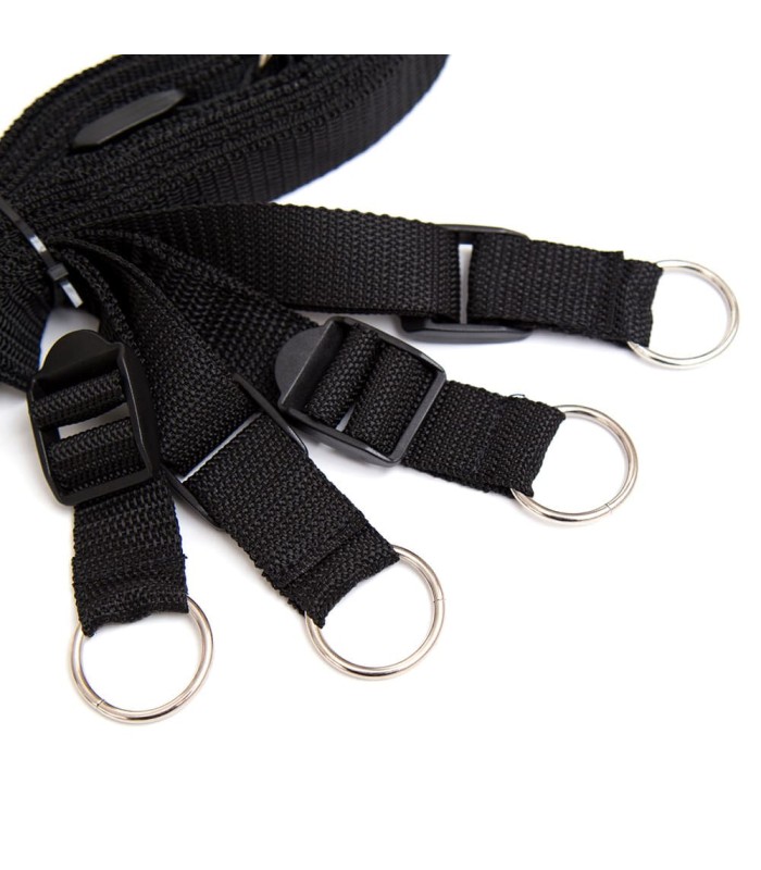 Attaches Violettes de Lit BDSM