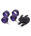 Attaches Violettes de Lit BDSM