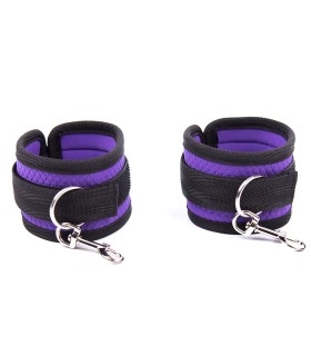 Attaches Violettes de Lit BDSM