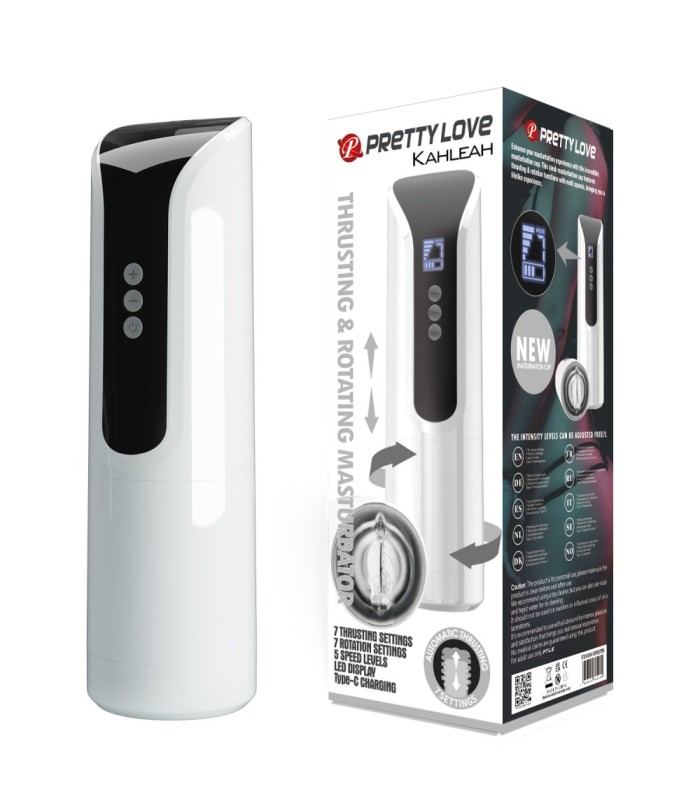 Masturbateur Rotatif et Va et Vients Kahleah