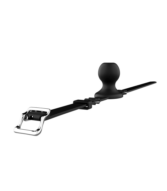 Bâillon Silicone avec Boule Creuse