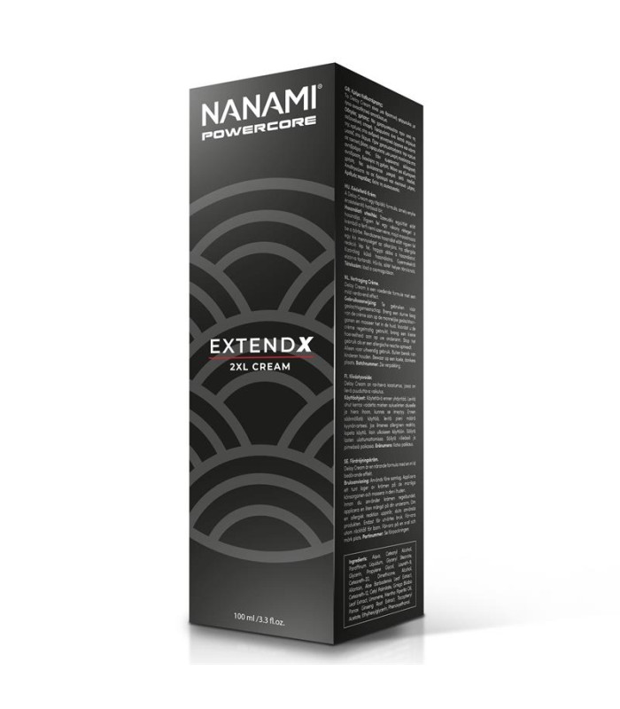 Crème Pénis Extend X Nanami PowerCore 100ml