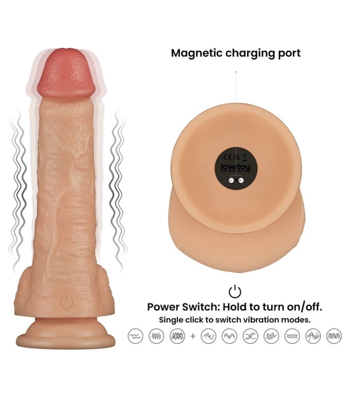 Gode Réaliste Vibrant Power Basics