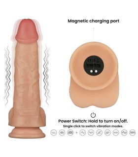 Dildo Vibrant Réaliste Lovetoy