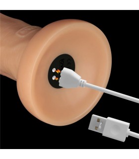 Gode Réaliste à Vibrations 23x5cm