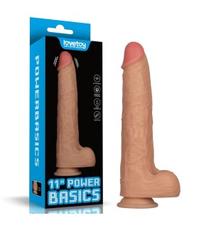 Gode Vibrant Droit Power Basics 28x5,5cm