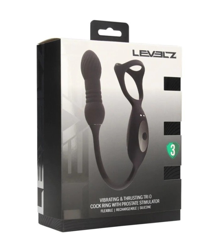 Ballstretcher avec Plug Anal Pénétrant Vibrant