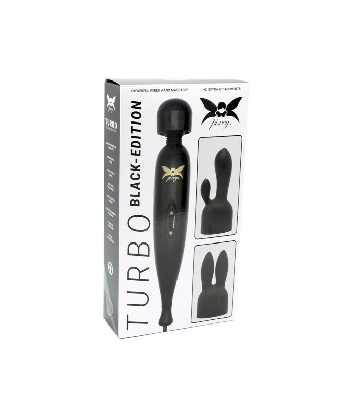 Masturbateur Wand Turbo avec 2 Accessoires