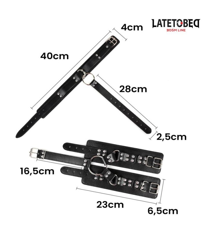 Ensemble BDSM Menottes et Collier