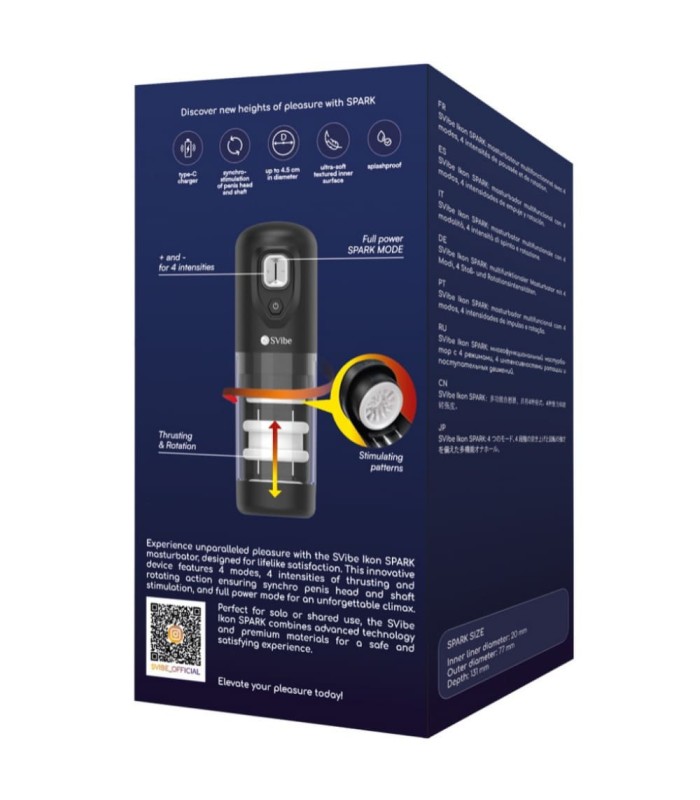Masturbateur Homme Automatique Spark