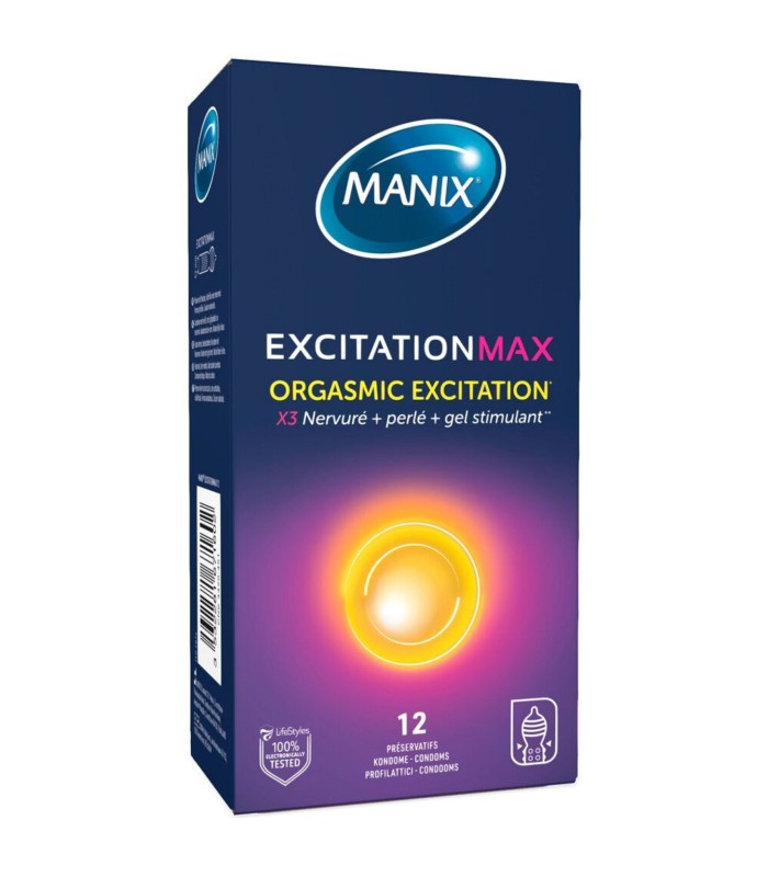 Préservatifs Manix Excitation Max x12