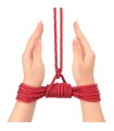 Corde BDSM Épaisse Rouge 10 Mètres