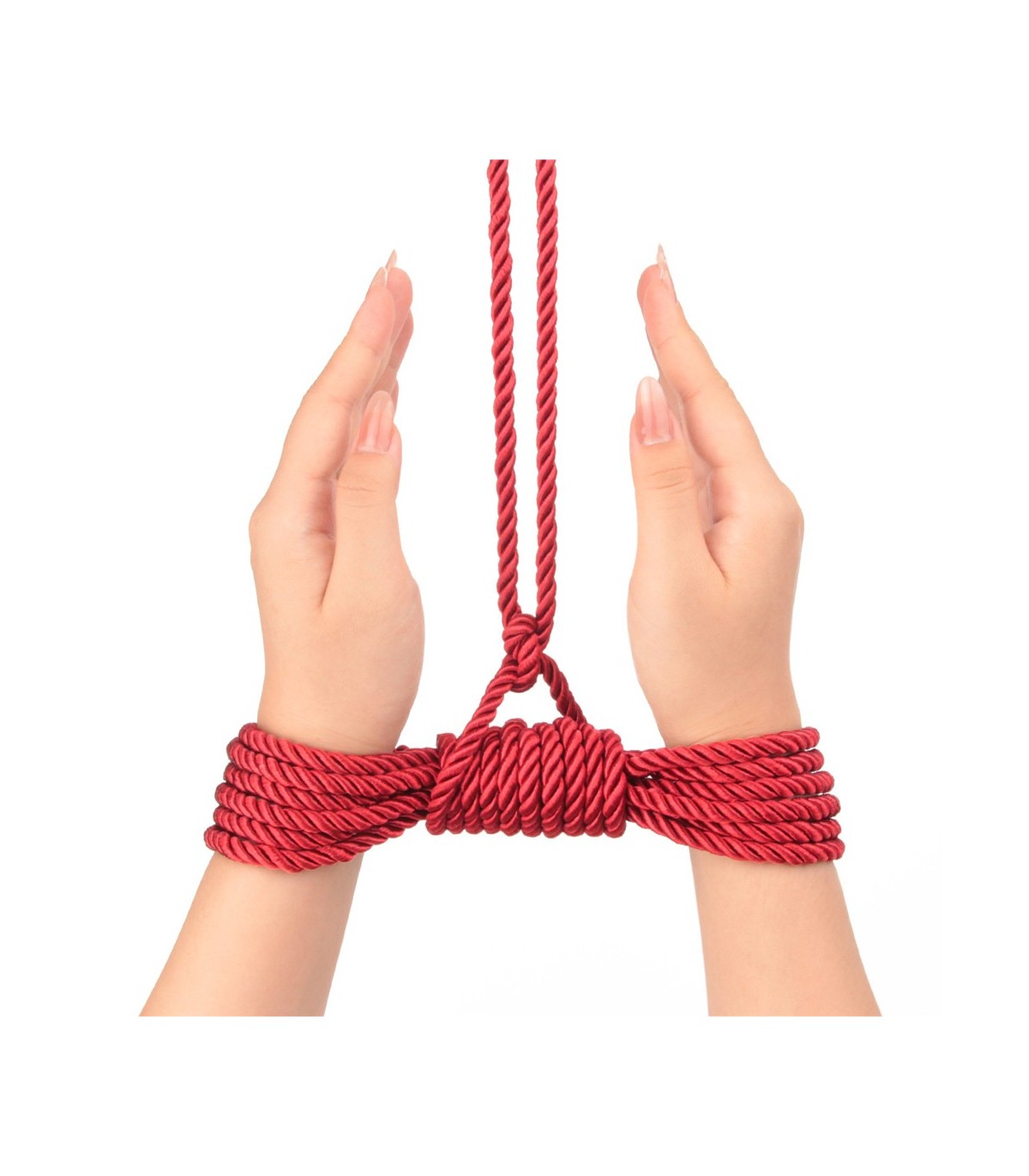 Corde BDSM Épaisse Rouge 10 Mètres