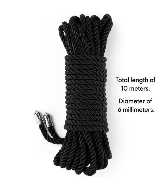 Corde Bondage 6mm Noir