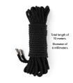 Corde Bondage 6mm Noir