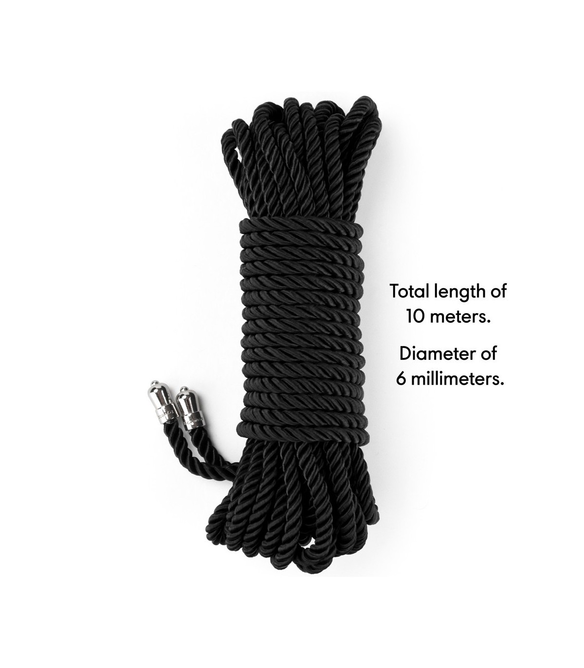 Corde Bondage 6mm Noir