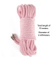 Corde de Bondage Girly Rose 10M