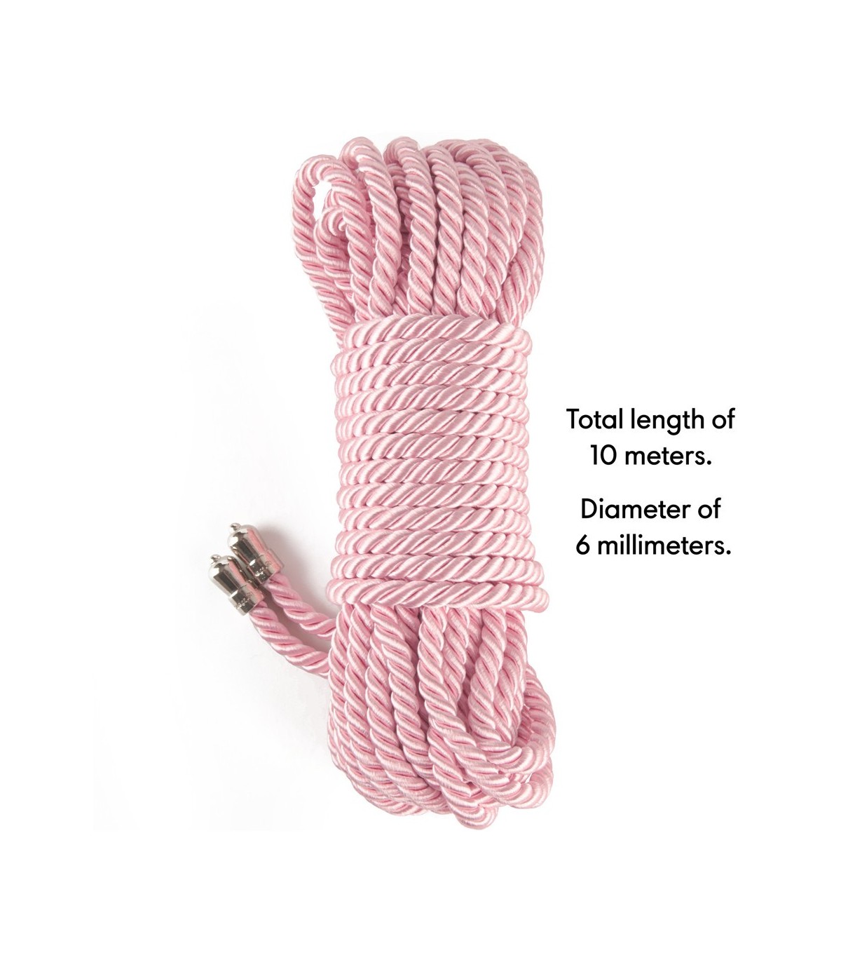 Corde de Bondage Girly Rose 10M