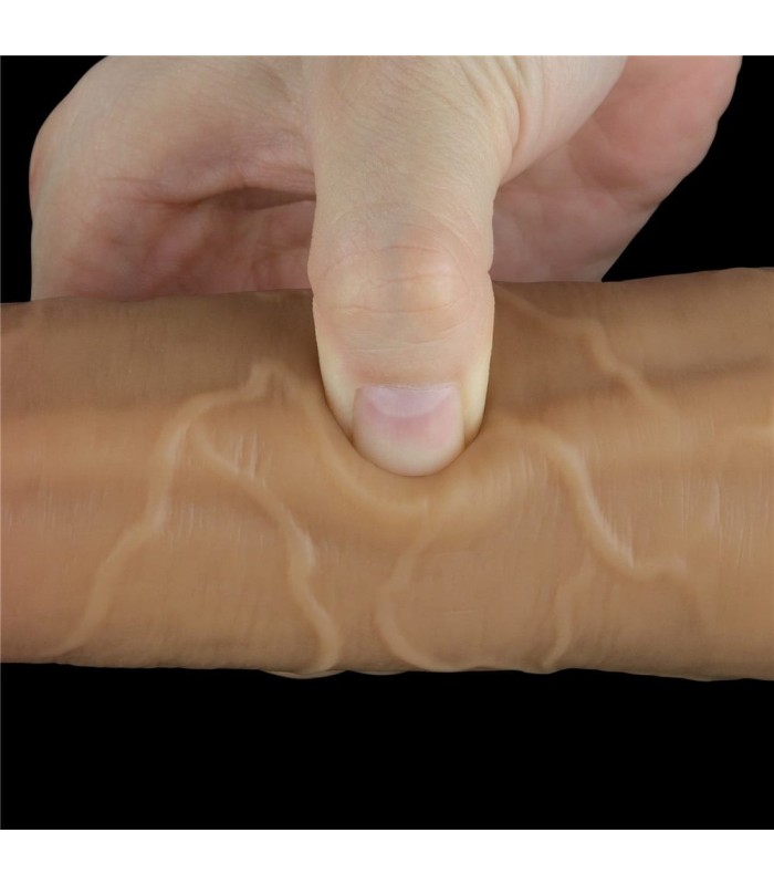 Gode Réaliste Vibrant et Rotatif