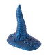 Plug Anal Tentacule Vibrante Bleu 14x4cm