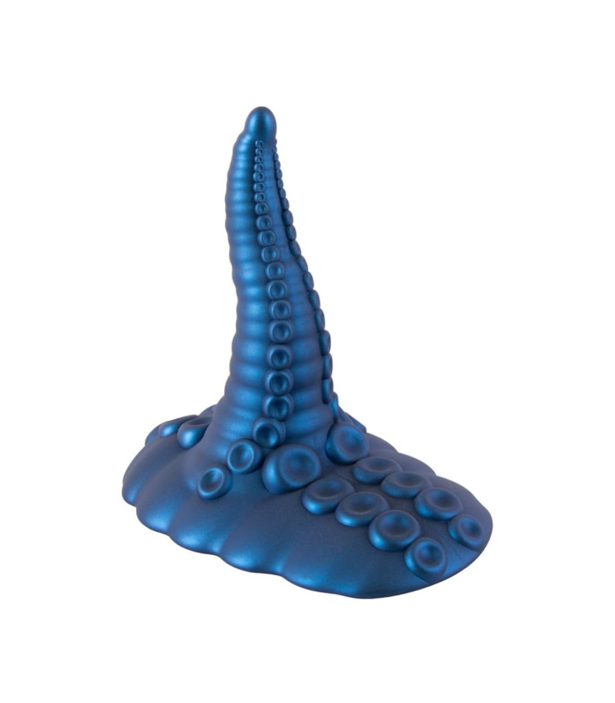 Plug Anal Tentacule Vibrante Bleu 14x4cm