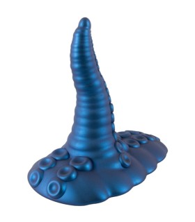 Plug Anal Tentacule Vibrante Bleu 14x4cm