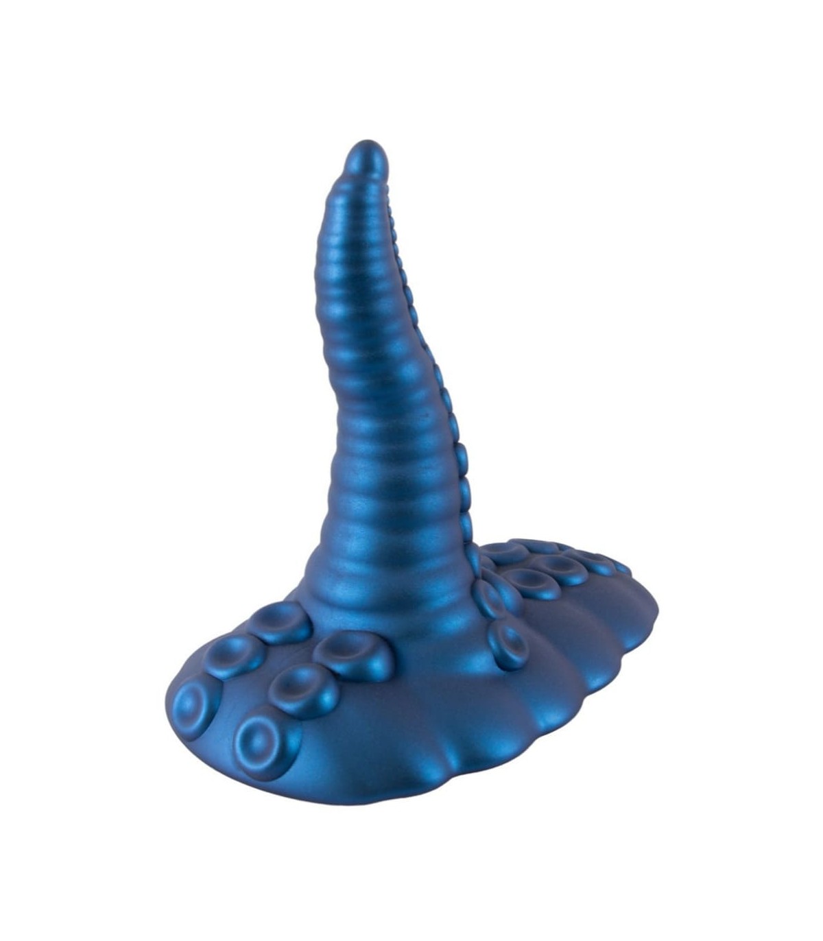 Plug Anal Tentacule Vibrante Bleu 14x4cm