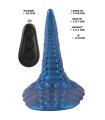 Plug Anal Tentacule Vibrante Bleu 14x4cm