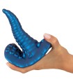 Plug Anal Tentacule Vibrante Bleu 14x4cm