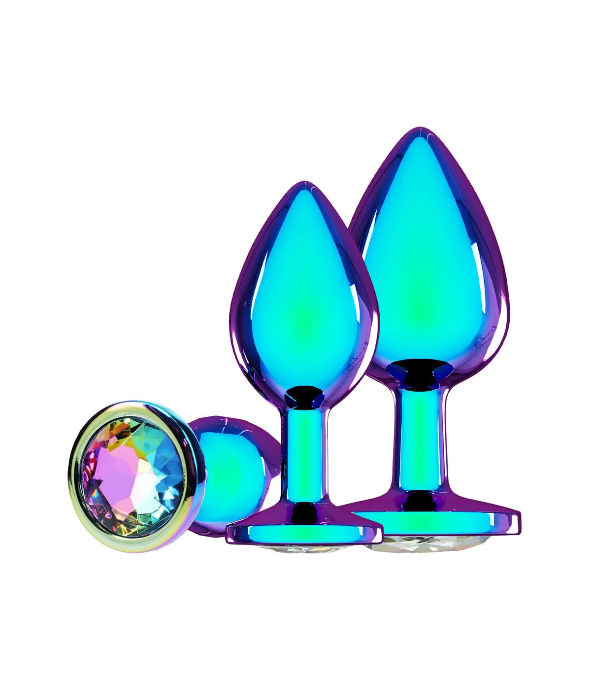 Coffret Plug Anal Bijou Raimbow Venise