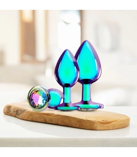 Coffret Plug Anal Bijou Raimbow Venise