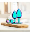 Coffret Plug Anal Bijou Raimbow Venise