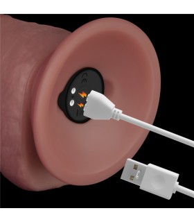 Gode Réaliste à Vibrations Power Cock 15x4,5cm